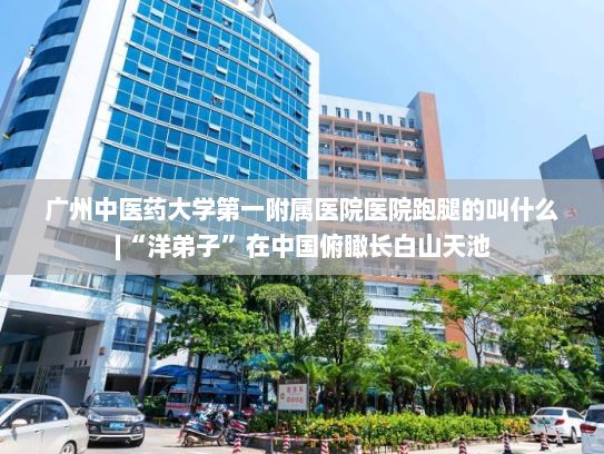 广州中医药大学第一附属医院医院跑腿的叫什么|“洋弟子”在中国俯瞰长白山天池，才明白什么叫“嘎嘎美”！